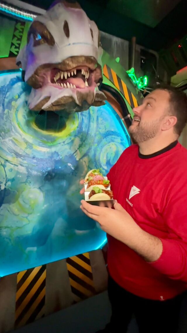 The Bao Spot theming leans heavily into Star Wars and they an excellent job with the aesthetic!

They opened in December and are open daily until 3am!

The Bao Spot | @thebaospot_orlando 
📍54 W Church St #140, Orlando, FL 32801

#orlandofood #orlandofoodie #thingstodoinorlando #stufftodoinorlando #orlandoeats